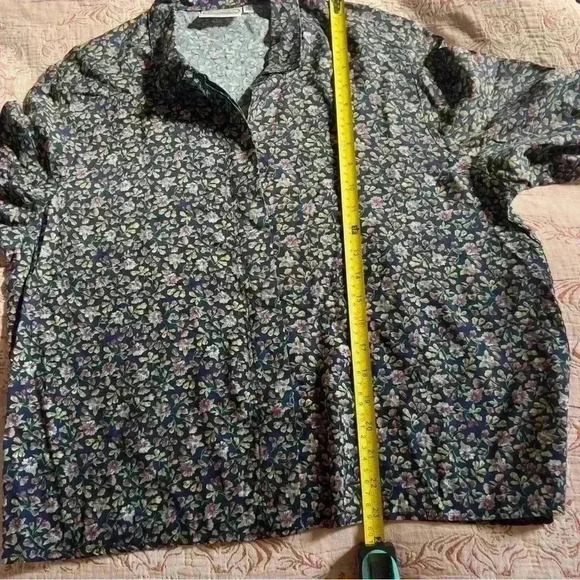 Dunedin British Isles Floral Viscose Blouse - Size UK 14 - Picture 7 of 7